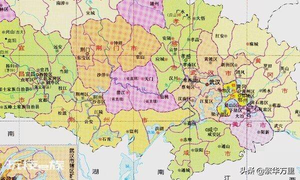 荆州在哪个省份(湖北省荆州市8个区县的历史形成)-图片7